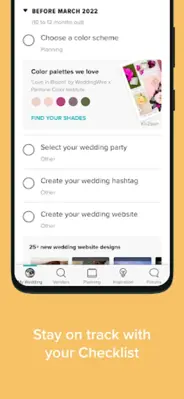 Wedding Planner by WeddingWire android App screenshot 0